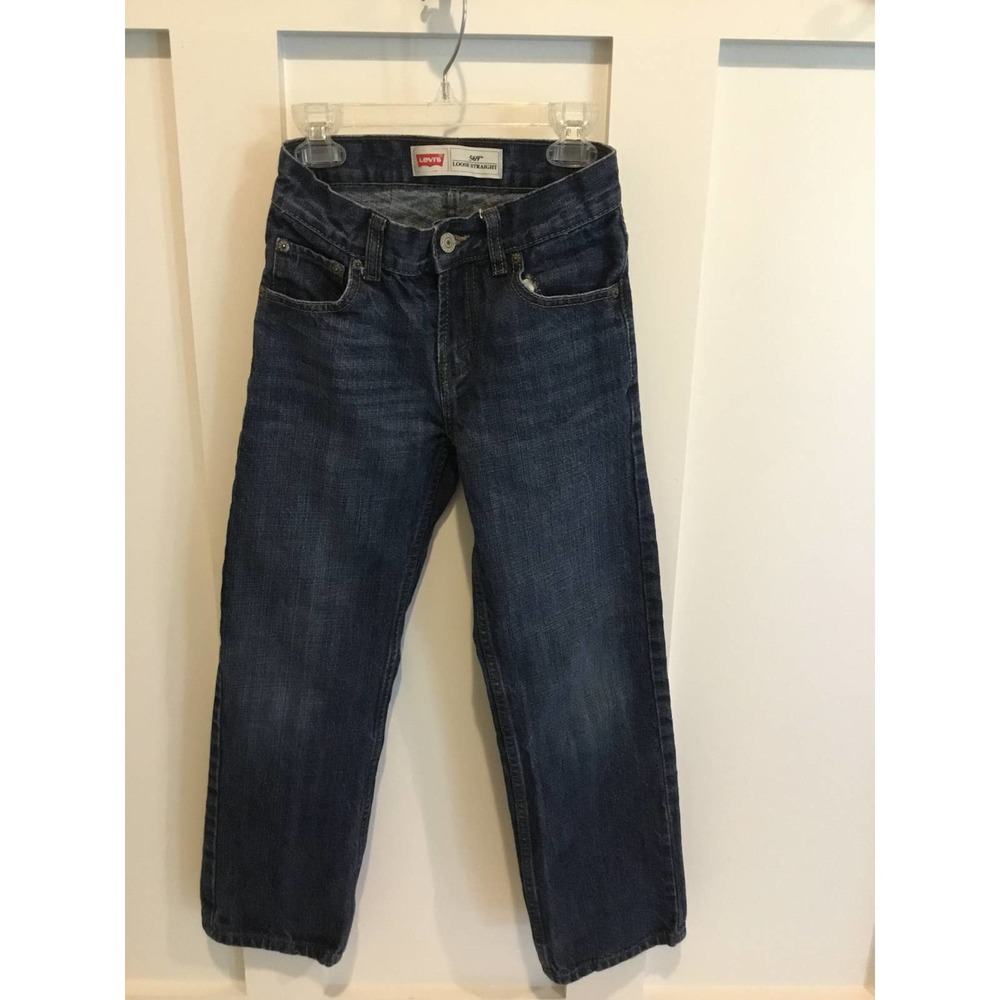 Boys Levi's 569  Loose Straight-Leg Jeans 10 Slim